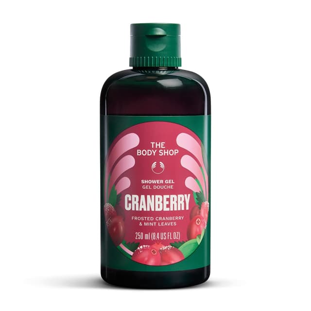 Frosted Cranberry & Mint Leaves Shower Gel