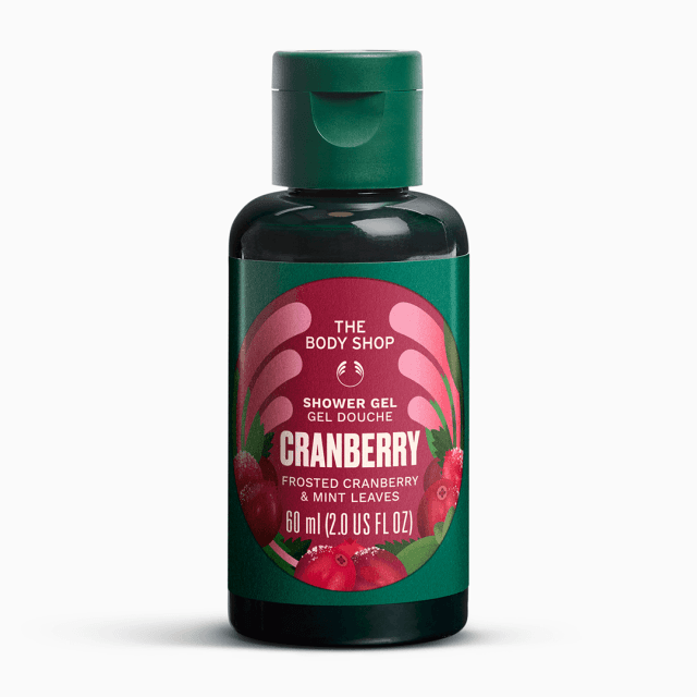 Frosted Cranberry & Mint Leaves Shower Gel