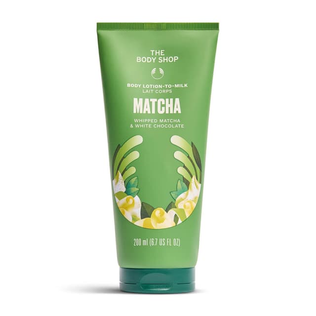Whipped Matcha & White Chocolate Body Lotion-to-Milk