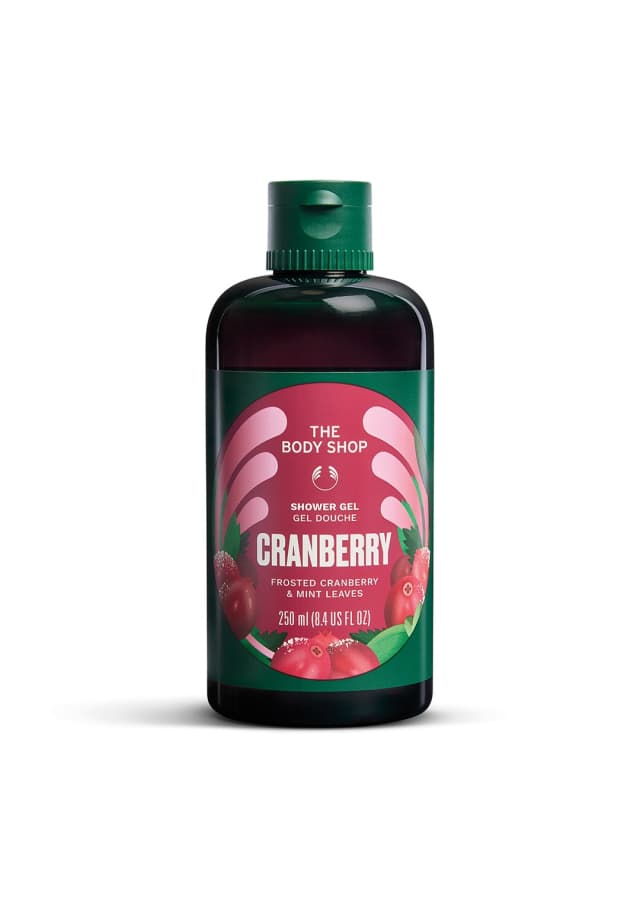 Frosted Cranberry & Mint Leaves Shower Gel