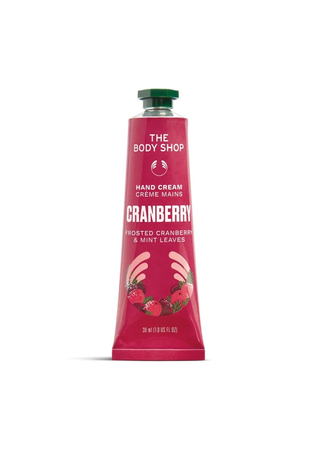 Frosted Cranberry & Mint Leaves Hand Cream