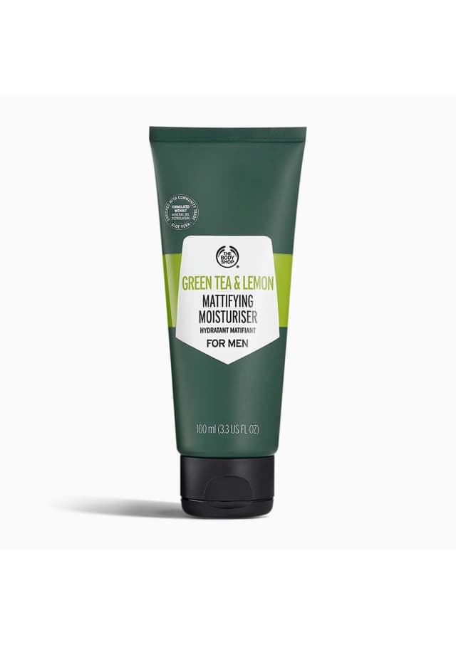 Green Tea & Lemon Mattifying Moisturiser For Men