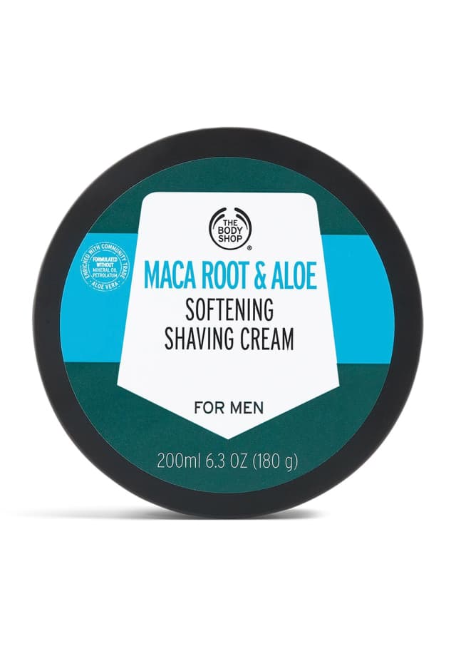 Maca Root & Aloe Softening Shaving Cream For Men