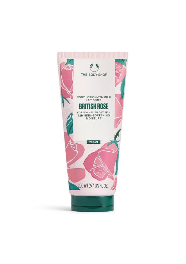 British Rose Lotion-to-Milk