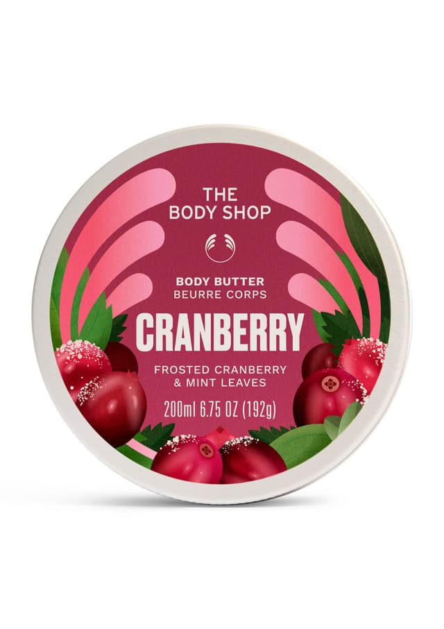 Frosted Cranberry & Mint Leaves Body Butter