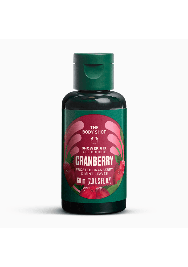 Frosted Cranberry & Mint Leaves Shower Gel
