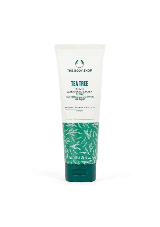 Tea Tree 3-in-1 Wash, Scrub & Mask