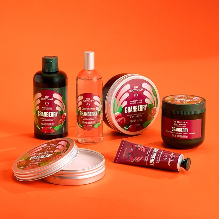 Frosted Cranberry & Mint Leaves Body Butter