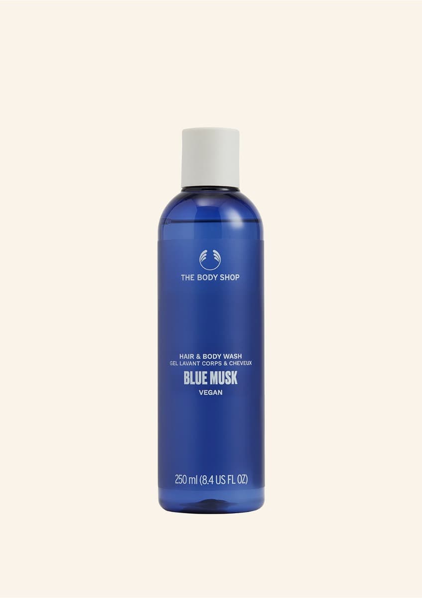 Blue Musk Hair and Body Wash