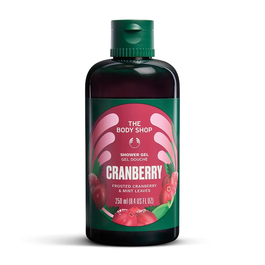 Frosted Cranberry & Mint Leaves Shower Gel