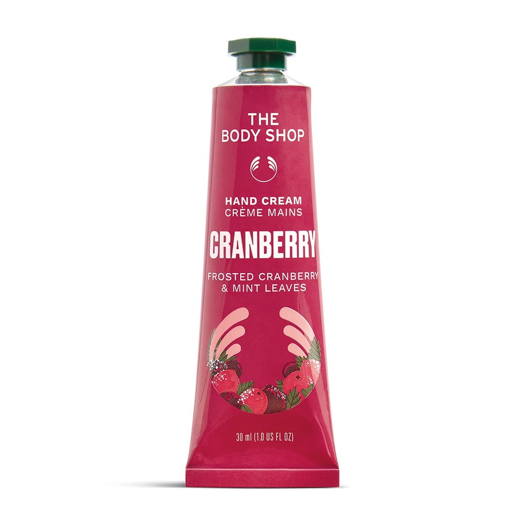 Frosted Cranberry & Mint Leaves Hand Cream