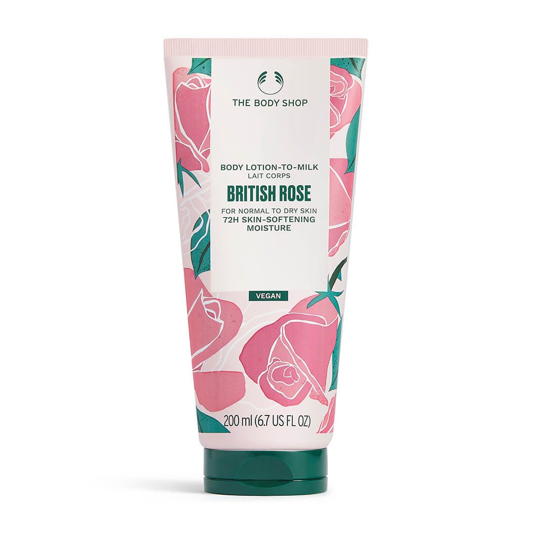 British Rose Lotion-to-Milk