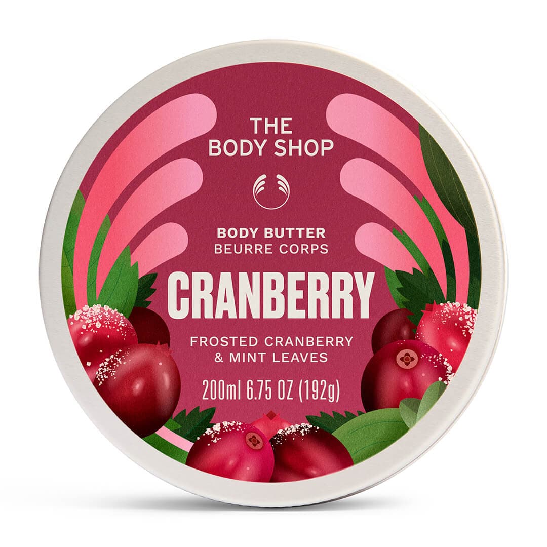 Frosted Cranberry & Mint Leaves Body Butter