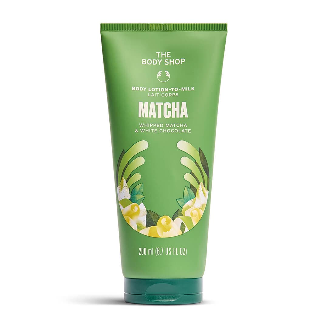 Whipped Matcha & White Chocolate Body Lotion-to-Milk