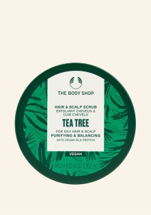 Tea Tree Purifying & Balancing Hair & Scalp Scrub 240 ml.