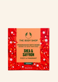 Shea & Saffron Bath Bomb